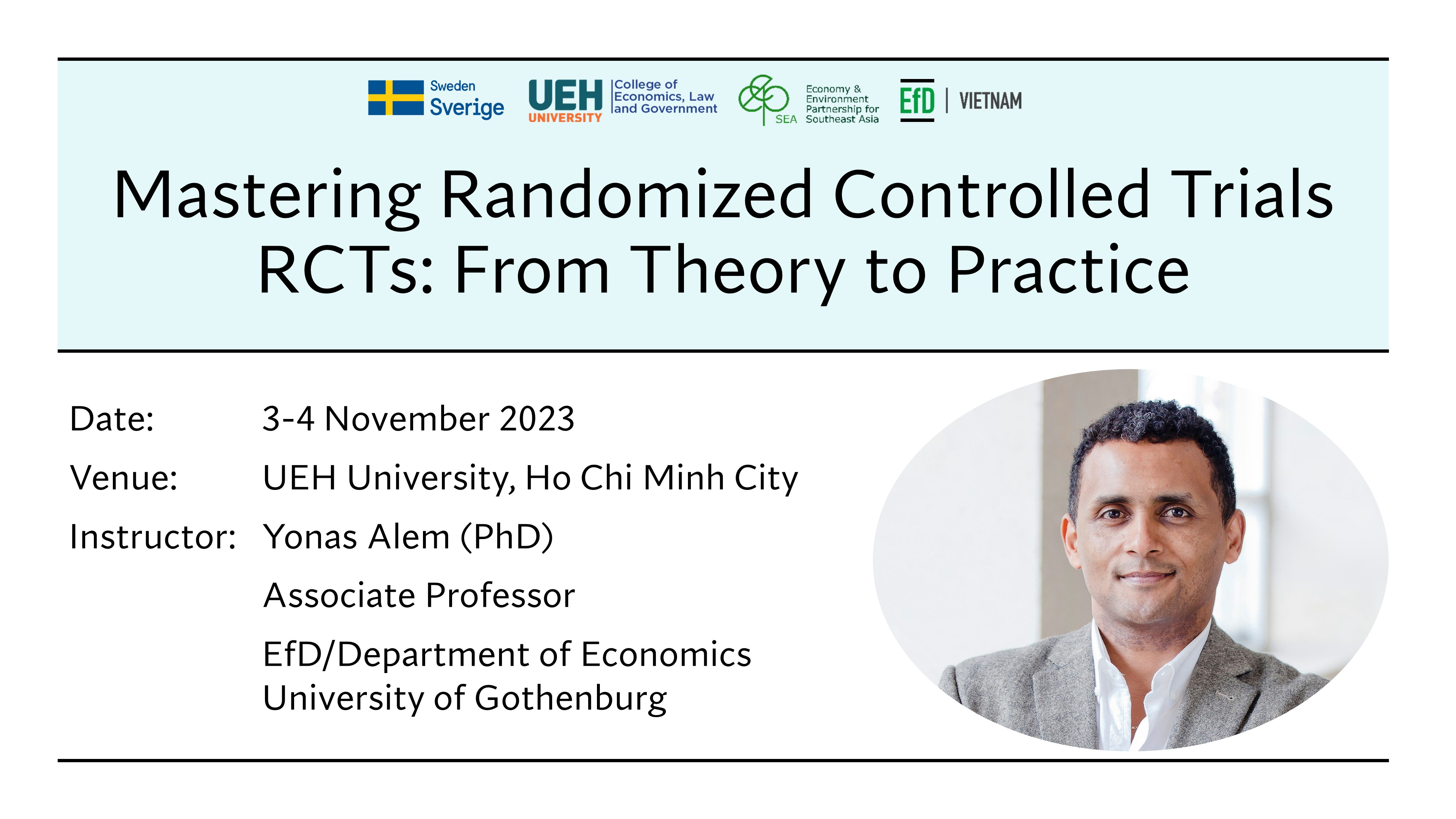 Workshop on Randomized Controlled Trials (RCTs): From Theory to Practice